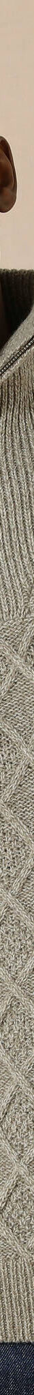 Pull col camionneur maille irlandaise (taupe mouliné) Pull col camionneur maille irlandaise (taupe mouliné)